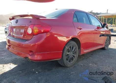 2010 Toyota Corolla S from USA, damaged, VIN 2T1BU4EE2AC446070
